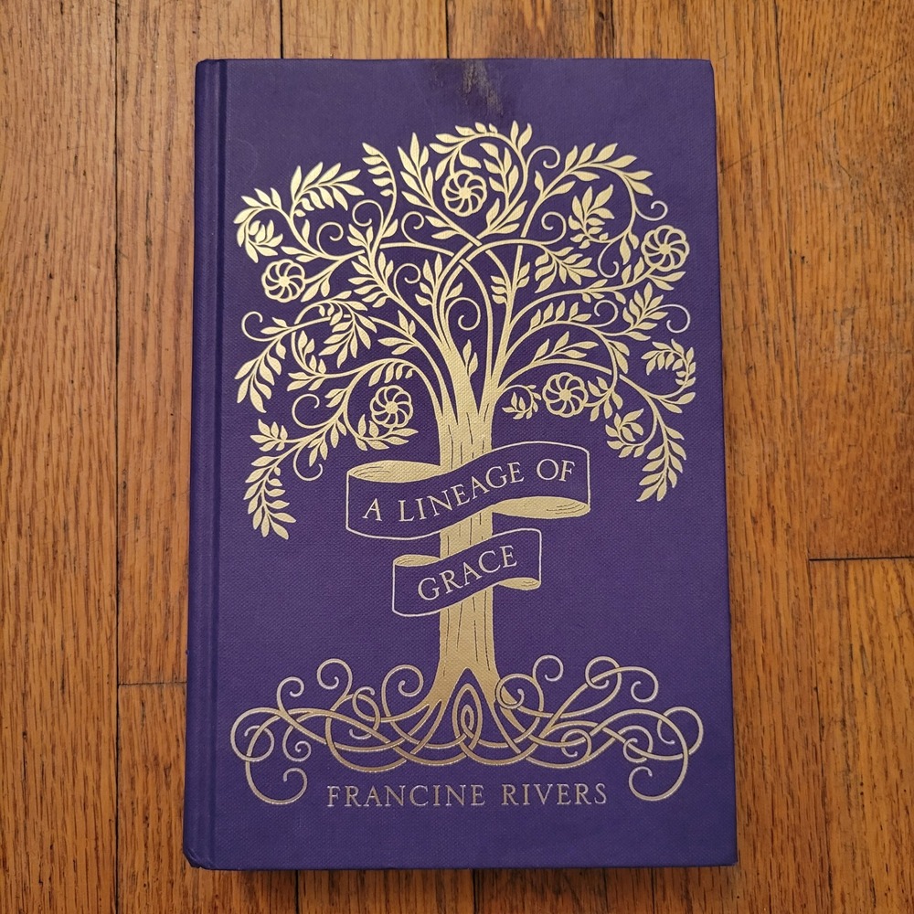 Tyndale‎ A Lineage of Grace Francine Rivers Purple Gold Hardcover Collectible